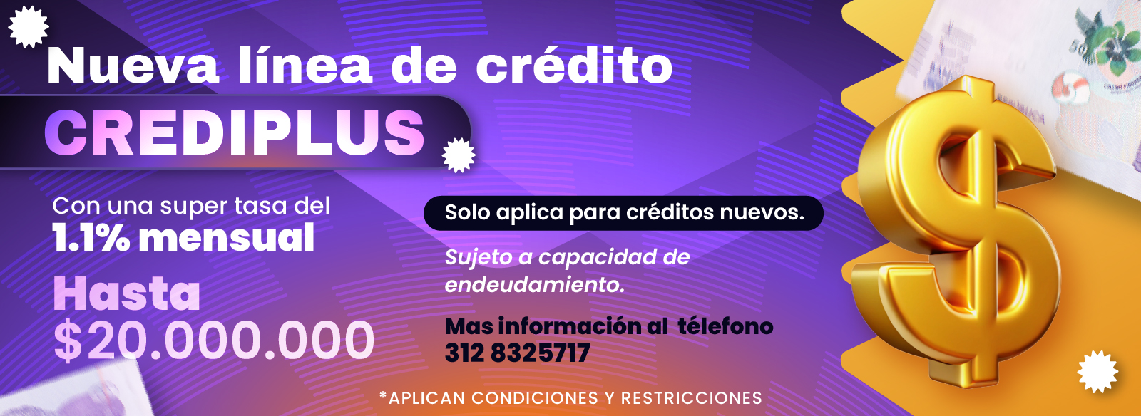 Slide CREDIPLUS